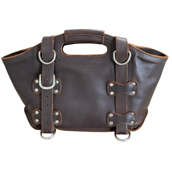 Saddleback Brown Leather crossbody bag - Picture 1 of 14